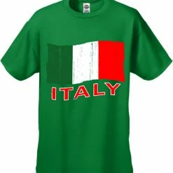 Bewild Nationality & Ethnic Italy Vintage Flag Men's T-Shirt 17 Bewild Nationality & Ethnic Italy Vintage Flag Men's T-Shirt