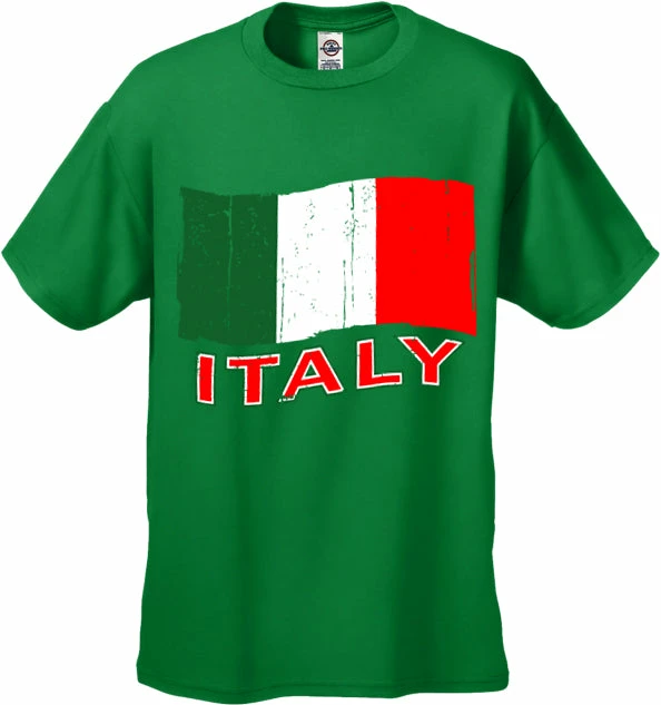 Bewild Nationality & Ethnic Italy Vintage Flag Men's T-Shirt 8 Bewild Nationality & Ethnic Italy Vintage Flag Men's T-Shirt