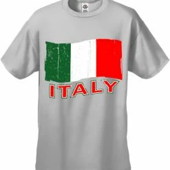 Bewild Nationality & Ethnic Italy Vintage Flag Men's T-Shirt 18 Bewild Nationality & Ethnic Italy Vintage Flag Men's T-Shirt