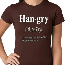Bewild Hangry Definition Ladies T-shirt 14 Bewild Hangry Definition Ladies T-shirt