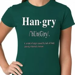 Bewild Hangry Definition Ladies T-shirt 15 Bewild Hangry Definition Ladies T-shirt
