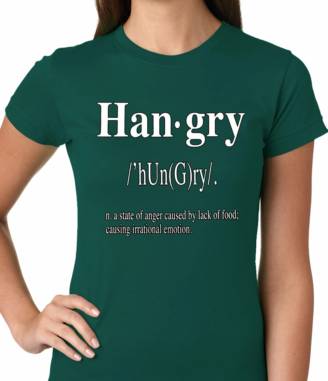 Bewild Hangry Definition Ladies T-shirt 6 Bewild Hangry Definition Ladies T-shirt