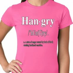 Bewild Hangry Definition Ladies T-shirt 16 Bewild Hangry Definition Ladies T-shirt