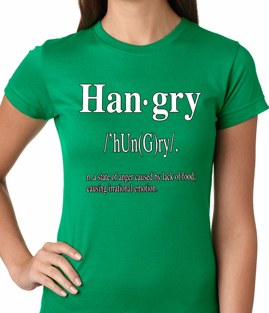 Bewild Hangry Definition Ladies T-shirt 8 Bewild Hangry Definition Ladies T-shirt