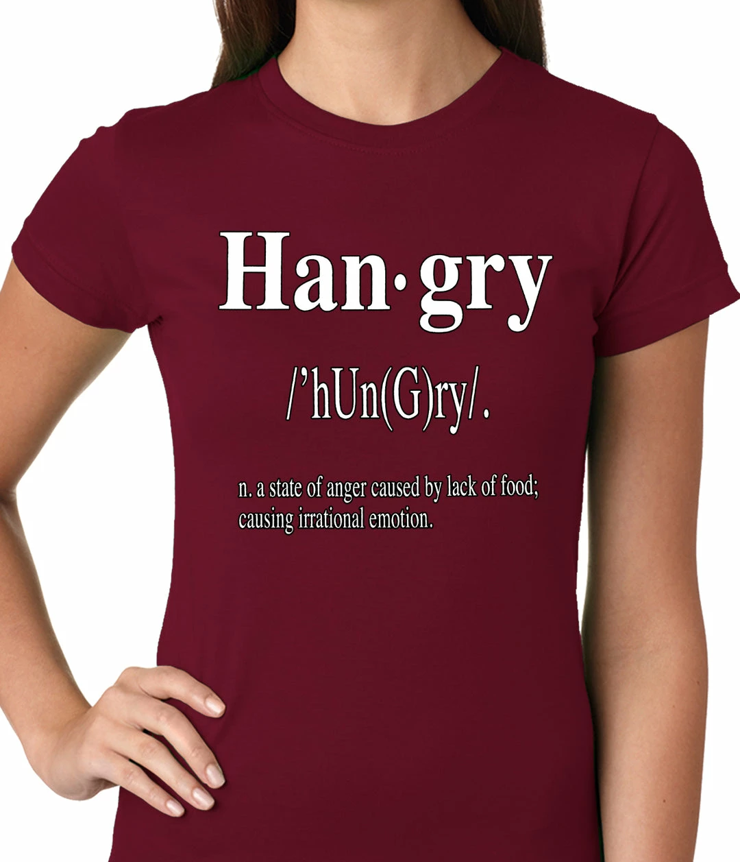 Bewild Hangry Definition Ladies T-shirt 9 Bewild Hangry Definition Ladies T-shirt