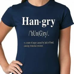 Bewild Hangry Definition Ladies T-shirt 19 Bewild Hangry Definition Ladies T-shirt