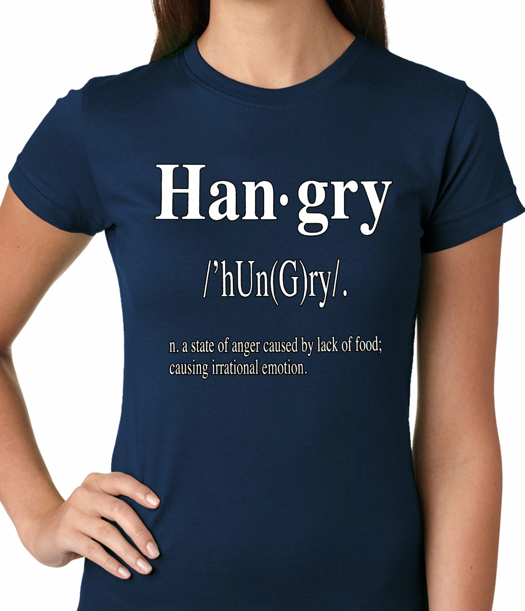 Bewild Hangry Definition Ladies T-shirt 10 Bewild Hangry Definition Ladies T-shirt