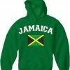 Bewild Jamaica Vintage Flag International Hoodie Nationality & Ethnic