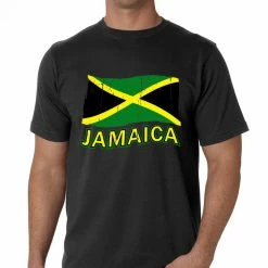Bewild Jamaica Vintage Flag Men's T-Shirt