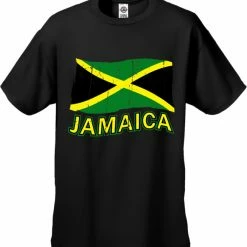 Bewild Jamaica Vintage Flag Men's T-Shirt