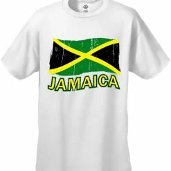 Bewild Jamaica Vintage Flag Men's T-Shirt