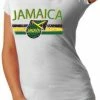 Bewild Nationality & Ethnic Jamaica Vintage Shield International Girls T-Shirt