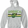 Bewild Jamaica Vintage Shield International Hoodie Nationality & Ethnic