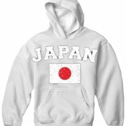 Bewild Japan Vintage Flag International Hoodie Nationality & Ethnic