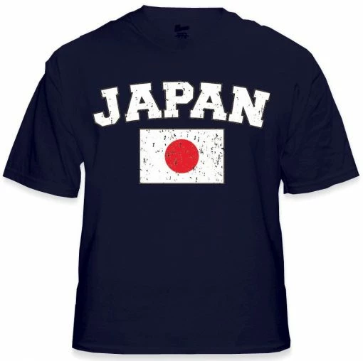 Bewild Japan Vintage Flag International Mens T-Shirt