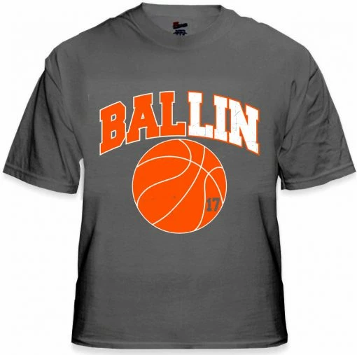 Bewild Jeremy Lin Basketball BAL-LIN Mens T-shirt