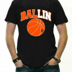 Bewild Jeremy Lin Basketball BAL-LIN Mens T-shirt