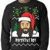 Bewild Holiday Prints Jesus - Birthday Boy - Ugly Christmas Sweater Crewneck Sweatshirt 1 Bewild Holiday Prints Jesus - Birthday Boy - Ugly Christmas Sweater Crewneck Sweatshirt