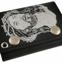 Bewild Wallets & Chains Jesus Christ Genuine Leather Chain Wallet 12 Bewild Wallets & Chains Jesus Christ Genuine Leather Chain Wallet