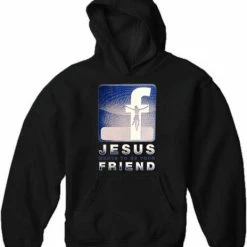Bewild Jesus Wants To Be Your Friend Adult Hoodie
