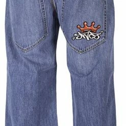 Bewild JNCO Jeans - JNCO Half Pipes Jeans (Stone Wash)
