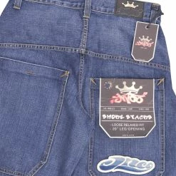 Bewild JNCO Jeans - JNCO Smoke Stacks Jeans (Stone Wash)