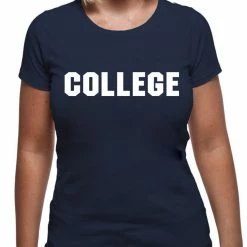 Bewild Famous Quotes And Sayings John Belushi Animal House "College" Girl's T-Shirt