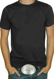 Bewild Jumbo Chrome Trucker Babe Buckle With FREE Leather Belt Belt Buckles