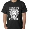 Bewild Say It Loud Justice For Cecil The Lion Mens T-shirt