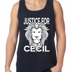 Bewild Justice For Cecil The Lion Tank Top 8 Bewild Justice For Cecil The Lion Tank Top