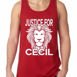 Bewild Justice For Cecil The Lion Tank Top 9 Bewild Justice For Cecil The Lion Tank Top