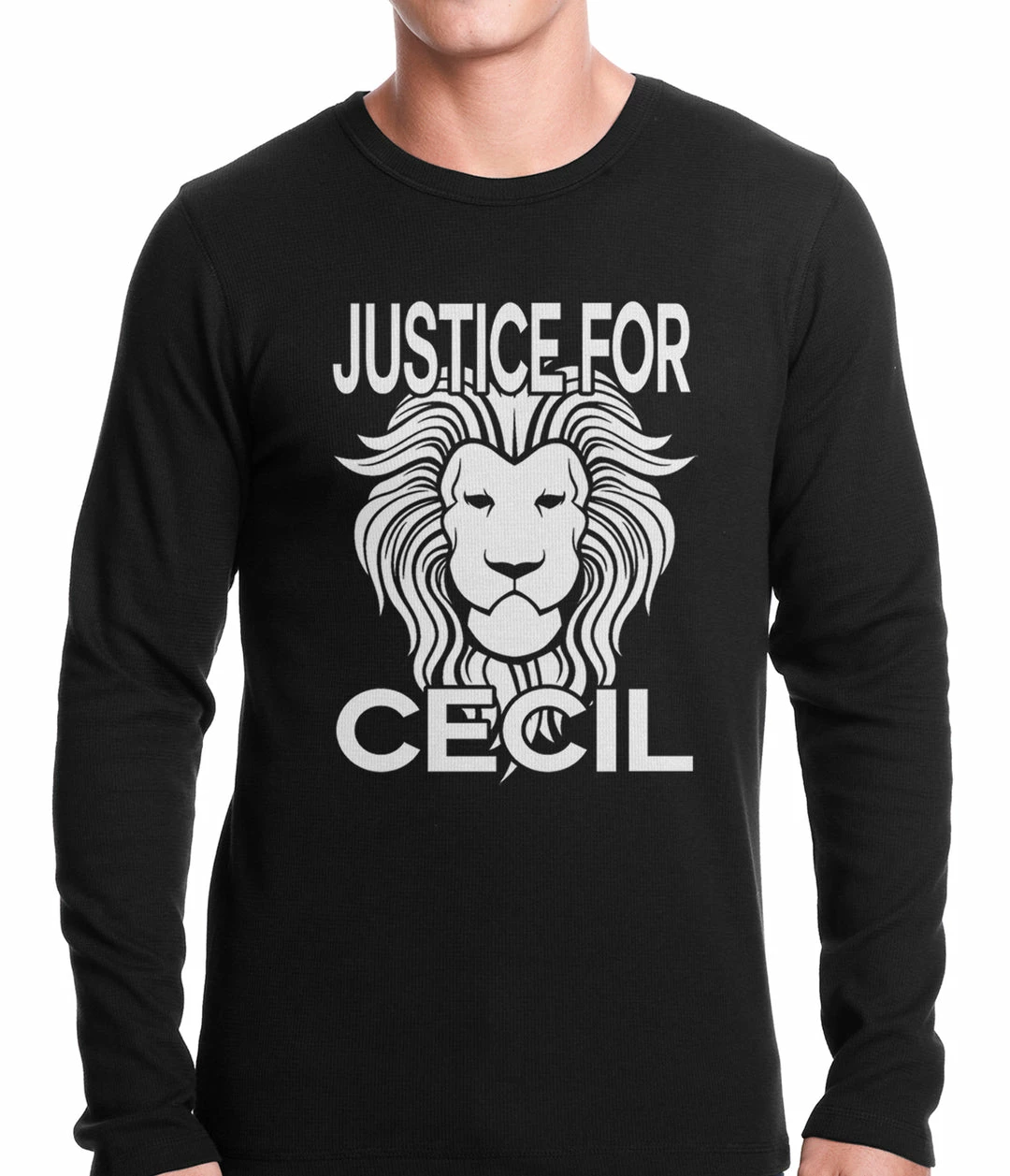 Bewild Say It Loud Justice For Cecil The Lion Thermal Shirt 3 Bewild Say It Loud Justice For Cecil The Lion Thermal Shirt