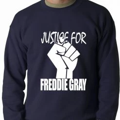Bewild Say It Loud Justice For Freddy Gray Baltimore Protest Adult Crewneck