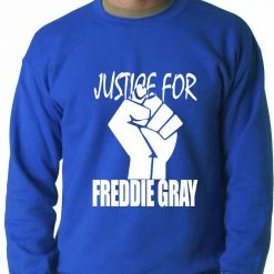 Bewild Say It Loud Justice For Freddy Gray Baltimore Protest Adult Crewneck