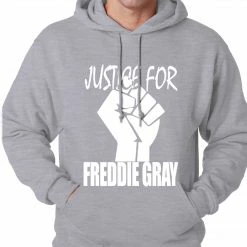 Bewild Justice For Freddy Gray Baltimore Protest Adult Hoodie Say It Loud
