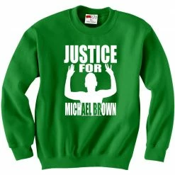 Bewild Justice For Michael Brown Crewneck Sweatshirt
