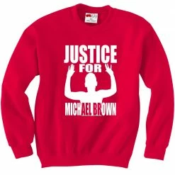 Bewild Justice For Michael Brown Crewneck Sweatshirt