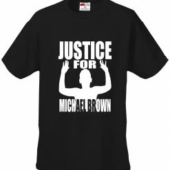 Bewild Justice For Michael Brown Men's T-Shirt Say It Loud