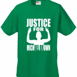 Bewild Justice For Michael Brown Men's T-Shirt Say It Loud