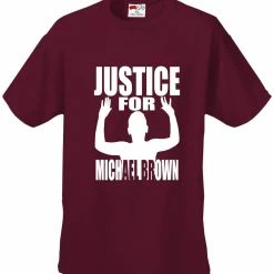 Bewild Justice For Michael Brown Men's T-Shirt Say It Loud