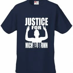 Bewild Justice For Michael Brown Men's T-Shirt Say It Loud