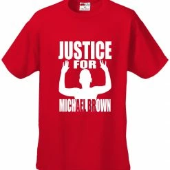 Bewild Justice For Michael Brown Men's T-Shirt Say It Loud