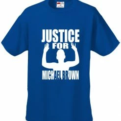 Bewild Justice For Michael Brown Men's T-Shirt Say It Loud