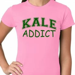 Bewild Cool Funny & Offensive Kale Addict Ladies T-shirt 17 Bewild Cool Funny & Offensive Kale Addict Ladies T-shirt