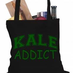 Bewild Kale Addict Tote Bag Cool Funny & Offensive