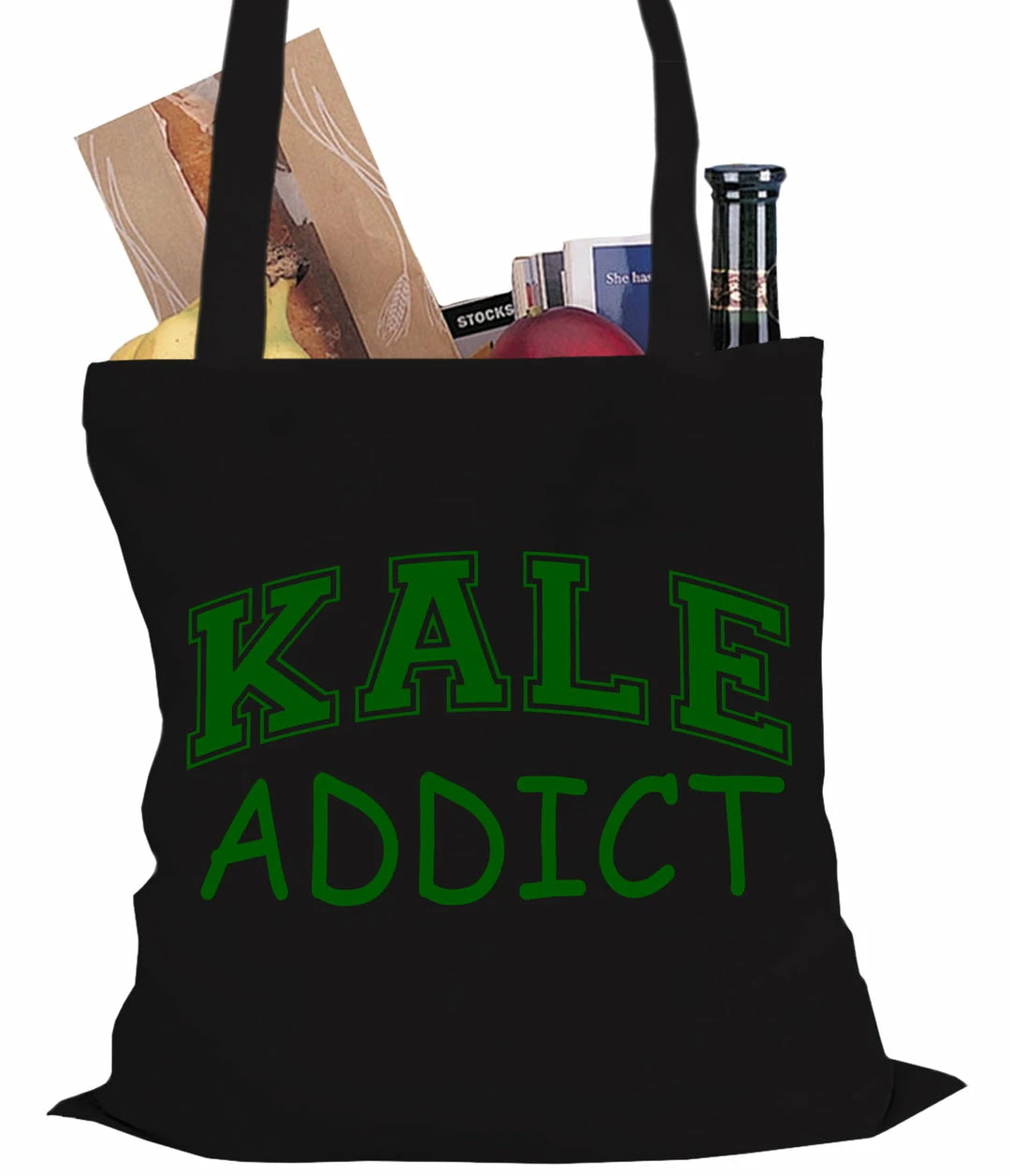 Bewild Kale Addict Tote Bag Cool Funny & Offensive 3 Bewild Kale Addict Tote Bag Cool Funny & Offensive
