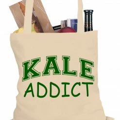 Bewild Kale Addict Tote Bag Cool Funny & Offensive 12 Bewild Kale Addict Tote Bag Cool Funny & Offensive