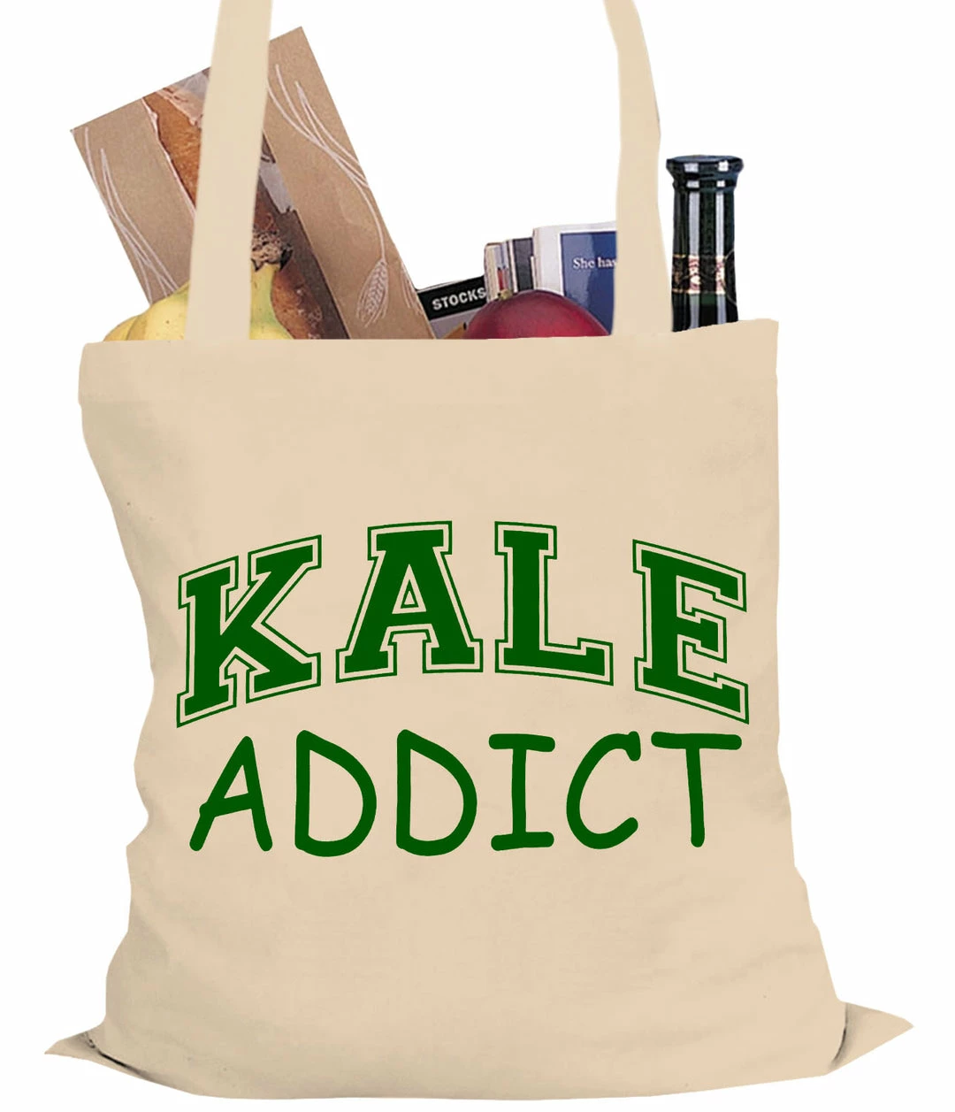 Bewild Kale Addict Tote Bag Cool Funny & Offensive 6 Bewild Kale Addict Tote Bag Cool Funny & Offensive