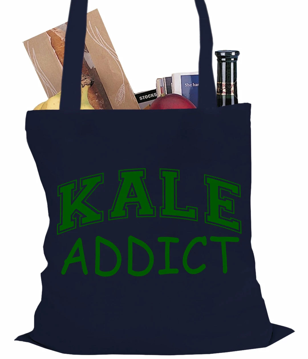 Bewild Kale Addict Tote Bag Cool Funny & Offensive 7 Bewild Kale Addict Tote Bag Cool Funny & Offensive