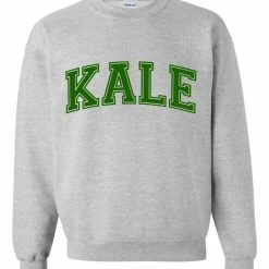 Bewild Cool Funny & Offensive Kale - Kale Crew Neck Sweatshirt